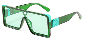 Gafas <span class=keywords><strong>de</strong></span> sol cuadradas con gradiente para hombre y mujer, <span class=keywords><strong>lentes</strong></span> <span class=keywords><strong>de</strong></span> sol cuadradas a la moda, <span class=keywords><strong>2022</strong></span> - Product Image 4