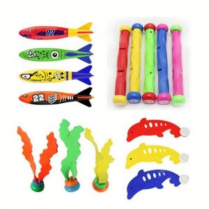 Juego de Juguetes de Buceo para Piscina de Verano para Niños USA Mairun con Caza del Tesoro y Torpedo Lanzable - Modelo de PVC Impermeable USA 823 - Product Image 1