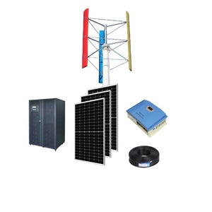 เครื่องกำเนิดไฟฟ้าพลังงานลมแบบแกนตั้ง VAWT รุ่น Low Wind Speed Star Real Power 2000w ใบพัดขนาด 2.8 เมตร SH-2000 ระบบพลังงานลม SH-2000 - Product Image 5