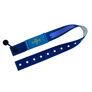 Nhà máy một thời gian sử dụng RFID dây đeo cổ tay với chip khác nhau NFC vải nhận dạng Tag cho các sự kiện - Product Image 2