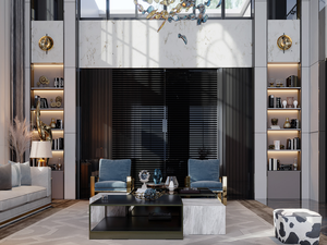 Lampadario in Vetro Artigianale di Forma Speciale per Grandi Progetti di Illuminazione Alberghiera, Lampadario Decorativo di Lusso per Sale di Ricevimento - Product Image 3