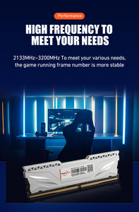 WALRAM <b>DDR4</b> 2666MHz 8GB Desktop <b>RAM</b> Memory Module White Black Heatsink design for PC upgrade - Product Image 5