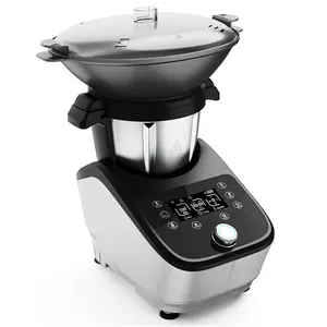 ماكينة مطبخ وتصنيع الحساء مع فرامة لحمة بتصميم حديث فرامة حرارية