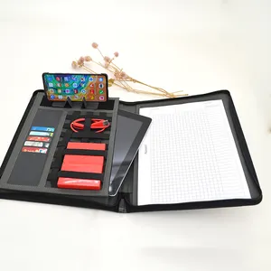 2020 חדש סגנון עור תיק עם עסקים כרטיס Tablet ארגונית תיקיית תיק עסקים Padfolio