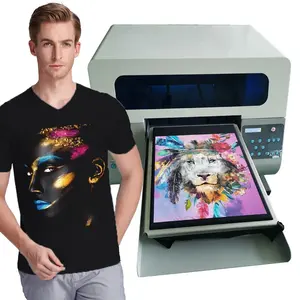 TIFFAN çift baskı kafaları XP600 3040 yeni trend ürün en hızlı A3 DTG logo t shirt tişört tekstil yazıcı BASKI MAKİNESİ