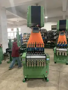 Yishuo mesin produksi aksesori pakaian, tenun jarum tenun datar Jacquard jarum ringan elastis