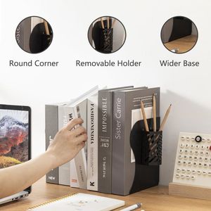 מתכוונן ספרים מתכת מתכווננת שולחן הסיטונאי מחזיק המארגן לשימוש במשרד - Product Image 3