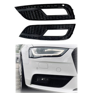 Couvercle de phare antibrouillard de voiture de haute qualité Style nid d'abeille Version normale calandre antibrouillard pour <span class=keywords><strong>Audi</strong></span> A4 S4 B8.5 à <span class=keywords><strong>RS4</strong></span> <span class=keywords><strong>2013</strong></span> 2014 2015 2016 - Product Image 1