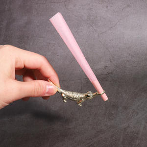 Ретро-аксессуары для украшений из цинкового сплава: подвеска-крокодил для браслета, ожерелья, клипса для сигарет - Product Image 2