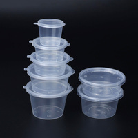 Fabricant expérimenté Jetable Multiple Capacités Plastique Petite Portion de Sauce Dessert Tasse
