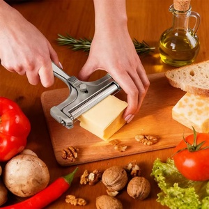 Cortador de Queso Ajustable de Alambre de Acero y Aleación de Aluminio, Cuchillo Cortador de Queso Metálico para Uso Doméstico en la Cocina, Incluye Caja de Regalo - Product Image 6