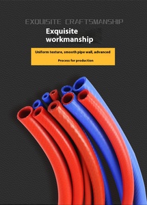 Custom Race Auto Siliconen Slang Hoge Kwaliteit Blauw Zwart Geel 3Mm 4Mm 5.5Mm 10Mm Hoge Temperatuurbestendig Custom Rubber - Product Image 3