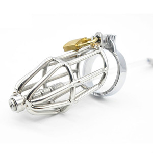 Dispositif <span class=keywords><strong>de</strong></span> <span class=keywords><strong>chasteté</strong></span> masculin en acier inoxydable, <span class=keywords><strong>cage</strong></span> à pénis, anneau <span class=keywords><strong>de</strong></span> pénis, jouets sexuels <span class=keywords><strong>pour</strong></span> adultes <span class=keywords><strong>pour</strong></span> hommes et garçons - Product Image 3