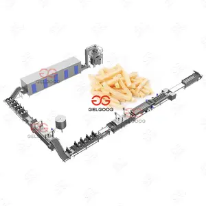 GELGOOG High Quality Customized French Fries Production Line Automatic