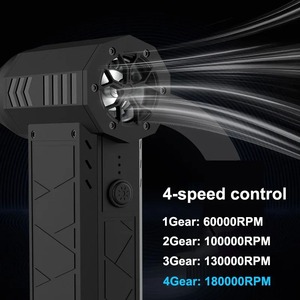 Ventilateur turbo portatif ultra-puissant 110000 tr/min, souffleur d'air, ventilateur turbo-jet électrique, sécheur de voiture - Product Image 5