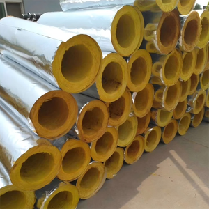 Aislamiento Térmico Ecológico de Lana de <span class=keywords><strong>Roca</strong></span> de 130 kg/m3, Revestimiento para Tuberías con Lámina de Aluminio Anticorrosión, Forma Cuadrada, Clase A - Product Image 3