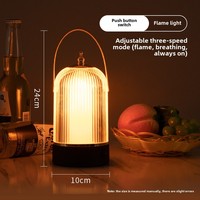 Joystar Design moderne LED veilleuse Simple lampe de table en fer avec alimentation cc pour la maison hôtel bar restaurant pub bureau
