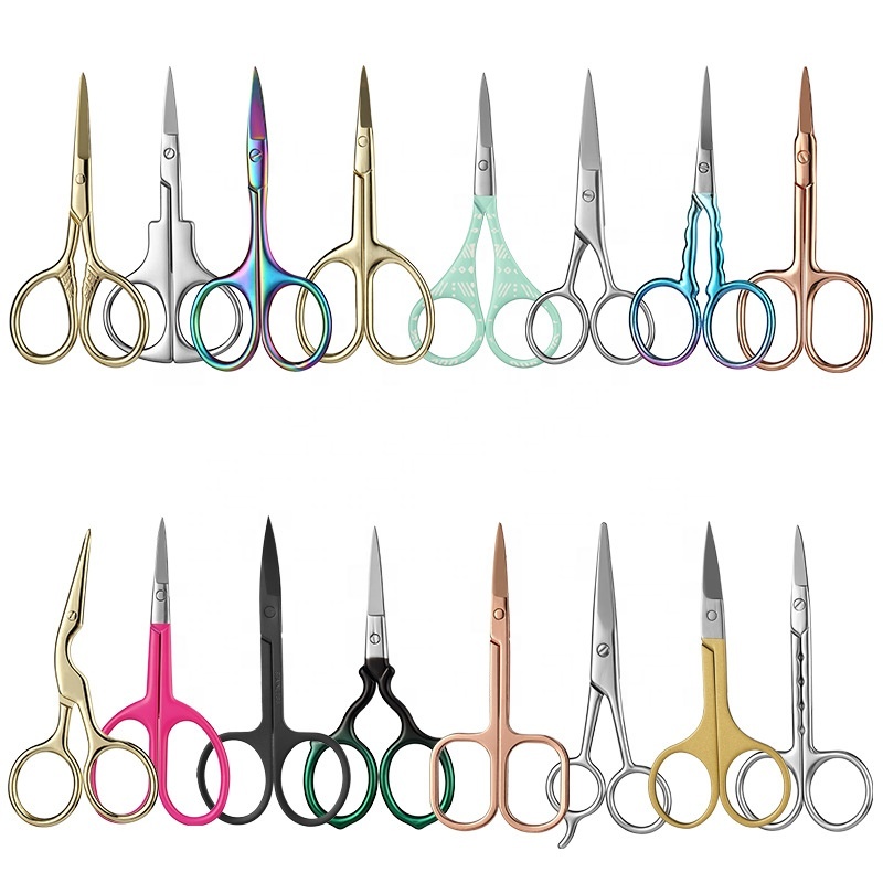High Quality Scissors Grey Rubber Handle