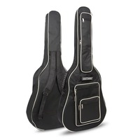 Vente en gros 40 "/ 41" 8M housse de guitare acoustique housse de transport étanche avec double bandoulière réglable sacs et étuis pour instruments