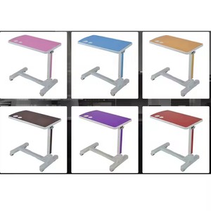 Medical Adjustable Over Bed Dining Table Movable Hospital Furniture in ABS for Surgery <strong>Patients</strong> - Product Image 4