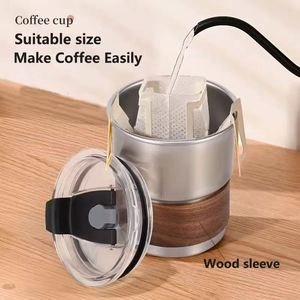 Mug à café avec couvercle, design classique, plusieurs options de couleurs, eau chaude ou froide, pour cadeaux d'affaires, bouteille en acier inoxydable, OEM - Product Image 4