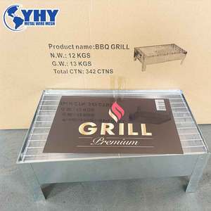 Mini Portable Charcoal Grill, <strong>Compact</strong> Space-Saving <strong>BBQ</strong> for Quick Camping &amp; Tailgating - Product Image 3