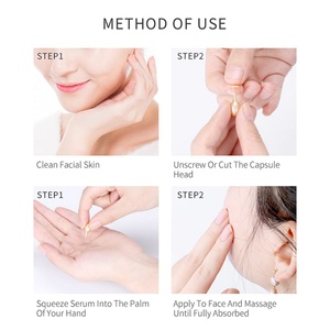Suero Facial en Cápsulas con Logotipo Personalizado OEM, Suero Antiarrugas Reafirmante con Vitamina C - Product Image 4