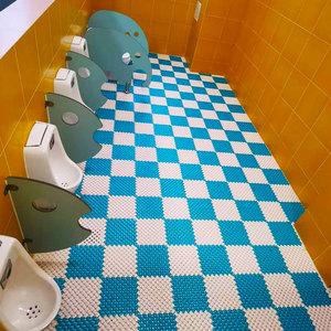 מחצלת אמבט pvc מודרני מחצלת קל פאזל נקי עיצוב מודולרי עבור גן הבית בריכת שחייה - Product Image 3