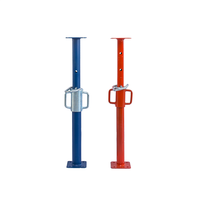 Espagnol Etais Métallique 48/56 Push Pull Télescopique Post Jack Prop Échafaudage Jack Écrou Béton Acier Support Shore Échafaudage