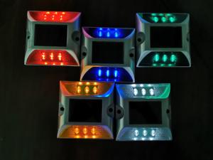 कारखाने मूल्य यातायात फुटपाथ गार्डन लाइट के नेतृत्व में फ्लैशिंग रिफ्लेक्टर कैट आई एल्यूमीनियम ip68 शैनजेन सौर रोड स्टड - Product Image 6