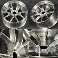 Jantes forgées concaves personnalisées VS-5RS, finition argent brossé, légères, pour voitures de course Corvette C6 C8 Z06 Corvette C7 Stingray Z51 ZR1