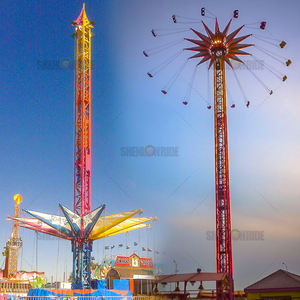 Torre voladora de fibra de vidrio para exteriores, juegos de carnaval a la venta para centros comerciales - Product Image 3