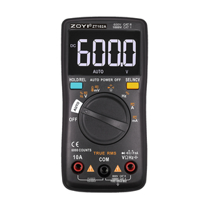 NOUVEAU Multimètre numérique ZOYI ZT102A à mesure automatique avec affichage inversé NCV - Product Image 6
