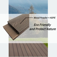 Plancher de terrasse en WPC moderne pour l'extérieur, co-extrusion, terrasse coulissante pour piscine, revêtement de sol en bois composite WPC, imperméable, prix bas, Chine, terrasse en WPC