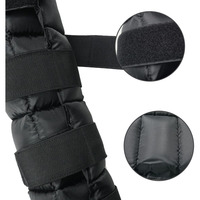 Chevaux Jambes Genou Jarret Coussinets Froid Réutilisable Thérapie De Refroidissement Enveloppe Blessures Ice Pack Cheval Botte