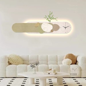 Lampe décorative créative en grès de style chinois, effet crème, haute résolution, écologique, résistante à l'eau, LED lumineuse - Product Image 3