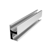 Système de fixation de support de bord en alliage d'aluminium pour panneaux photovoltaïques sur toiture – Accessoires de cadre de module PV