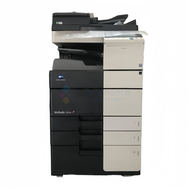 Most Popular 3 in 1 All-in-one Used Factory Sales A4 A3 Paper Black and White Printer for Konica Minolta Bizhub C554e C554