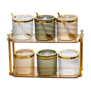 Ensemble boîte à condiments et bouteille de sauce soja, taille M, couvercle en plastique hermétique pour le stockage des épices de cuisine - Product Image 5