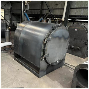 卧式木质椰壳木炭制造机生产线冷却系统小竹炭化炉 - Product Image 6