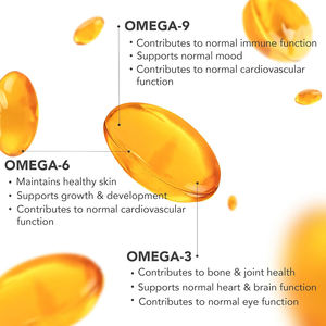 Cápsulas blandas de aceite de cáñamo de alta calidad CON VITAMINA E, APOYO INMUNITARIO, SALUD DE LA PIEL Y SALUD CARDÍACA - Product Image 6