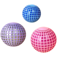 Haute qualité 2.5 pouces TPU Magic Bounce Ball Toy Multi-Color Light-Up Sports Grabbling Ball pour les enfants jouent