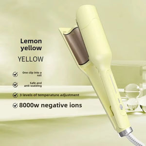 Rizador de Pelo Eléctrico Portátil de 28 mm, Calentamiento Rápido, Ondas Profundas, Pantalla LED de Temperatura, Calentador PTC Ajustable de 4 Niveles - Product Image 4