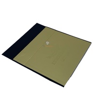 Caja Plegable Magnética Rígida Negra Personalizada de Cartón Kraft con Laminado Mate y Recubrimiento UV para Caviar, Sushi y Alimentos para Bebés