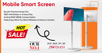 Ventes Flash : Écran Tactile Interactif Mobile Intelligent Android Portable 21,5'' 27'' 32'' TV 1080P HD pour Affichage Numérique Intérieur