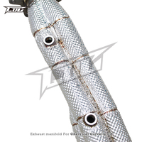Collecteur d'échappement COC à conception à longueur égale pour Chevrolet Corvette C8 Z51/Z06 6.2L 2019-2025 Collecteur d'échappement en acier inoxydable de course