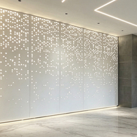 Mur-rideau en aluminium gravé islamique pour bâtiments commerciaux haut de gamme au Moyen-Orient, avec une excellente résistance à la chaleur.