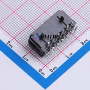 WB300A1H-123P-002 Wire-to-Board Pin Header Bent Lead Through Hole,P=3mm Connector 2x6P 3mm Right Angle Insert 12P - Product Image 2