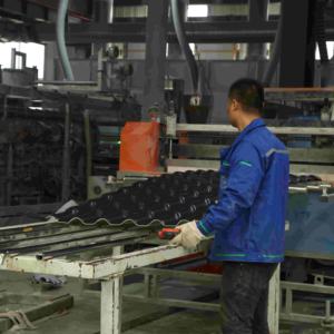 Feuille de PVC de tuile de Upvc Telha Tejas De Pvc Para Techos société de fabrication de <span class=keywords><strong>couvreur</strong></span> de tuile de toit de résine synthétique en Chine - Product Image 3