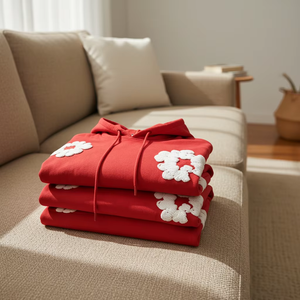 Sudadera con capucha de hombre de alta calidad, moderna y personalizada, con pedrería, 555 GSM, estampado en relieve, 1 1 Passes stock X VVS Spider Hoodie 1.1 Vendors, desde almacén de EE. UU. - Product Image 1